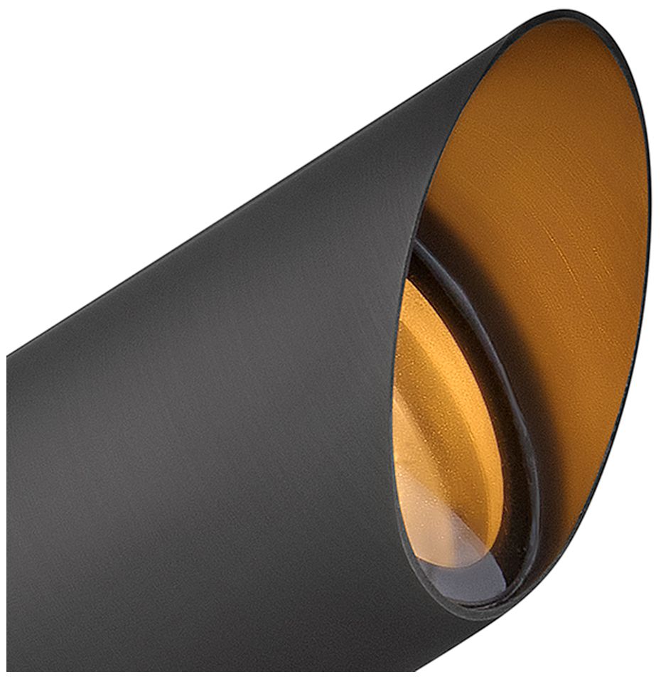 Image 2 Hinkley Landscape Lumacore Hardy Island 3000K Spot 5.75" Brass Satin Black more views