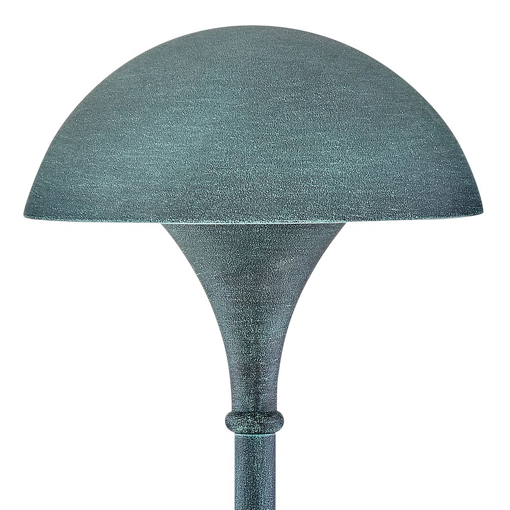 Image 4 Hinkley Landscape Mushroom 120v Path Light 9.5" Verde more views