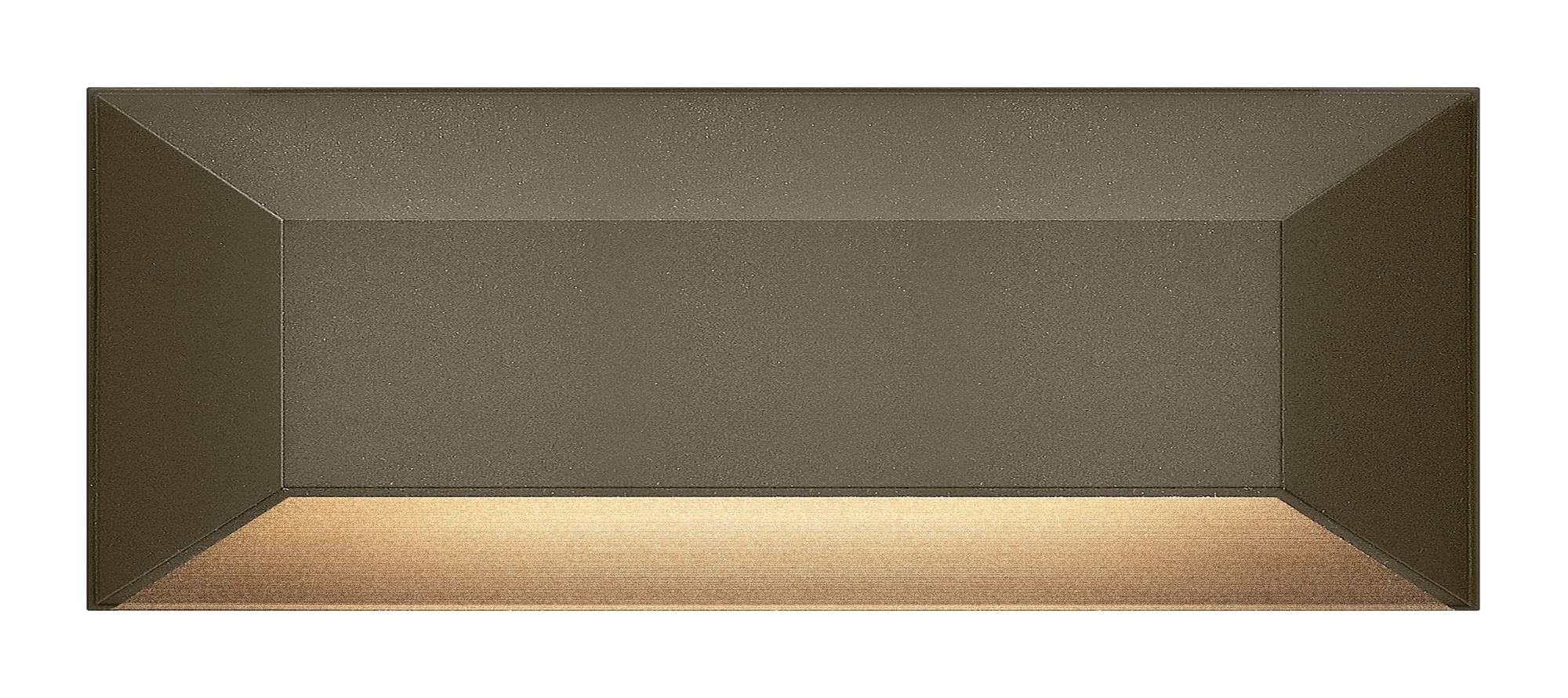 Image 2 Hinkley Landscape Nuvi 12V Large Rectangular Deck Sconce 8" Bronze more views