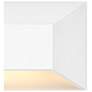 3_Hinkley Landscape Nuvi 12V Large Rectangular Deck Sconce 8" Matte Whit more views