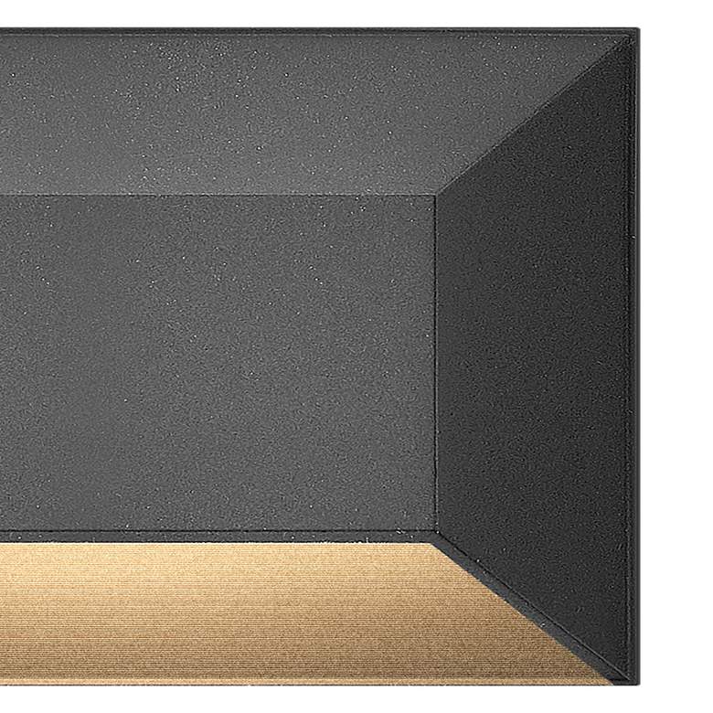 Image 3 Hinkley Landscape Nuvi 12V Medium Rectangular Deck Sconce 5" Black more views