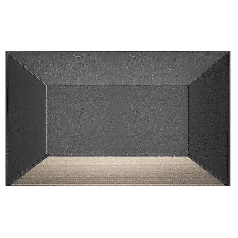 Image 4 Hinkley Landscape Nuvi 12V Medium Rectangular Deck Sconce 5" Black more views