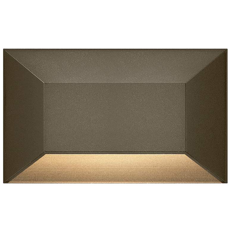 Image 2 Hinkley Landscape Nuvi 12V Medium Rectangular Deck Sconce 5" Bronze more views