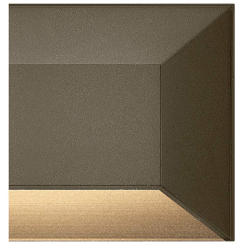 Image 3 Hinkley Landscape Nuvi 12V Medium Rectangular Deck Sconce 5" Bronze more views