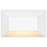 1_Hinkley Landscape Nuvi 12V Medium Rectangular Deck Sconce 5" Matte Whi