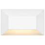 2_Hinkley Landscape Nuvi 12V Medium Rectangular Deck Sconce 5" Matte Whi more views