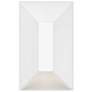 4_Hinkley Landscape Nuvi 12V Small Rectangular Deck Sconce 2" Matte Whit more views