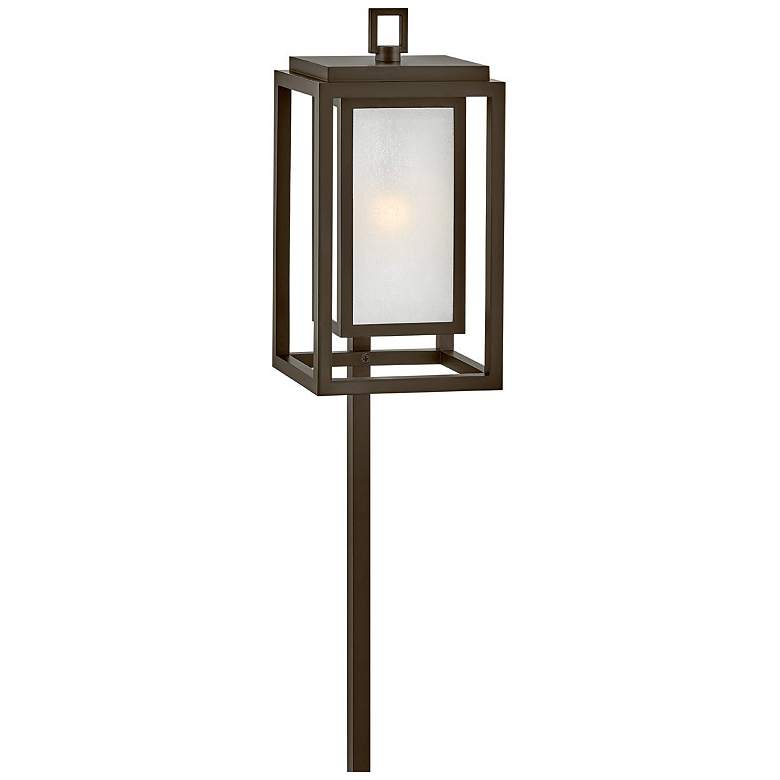 Image 1 Hinkley Landscape Republic 12V LED Path Light 6" Oil Rubbed Bronze