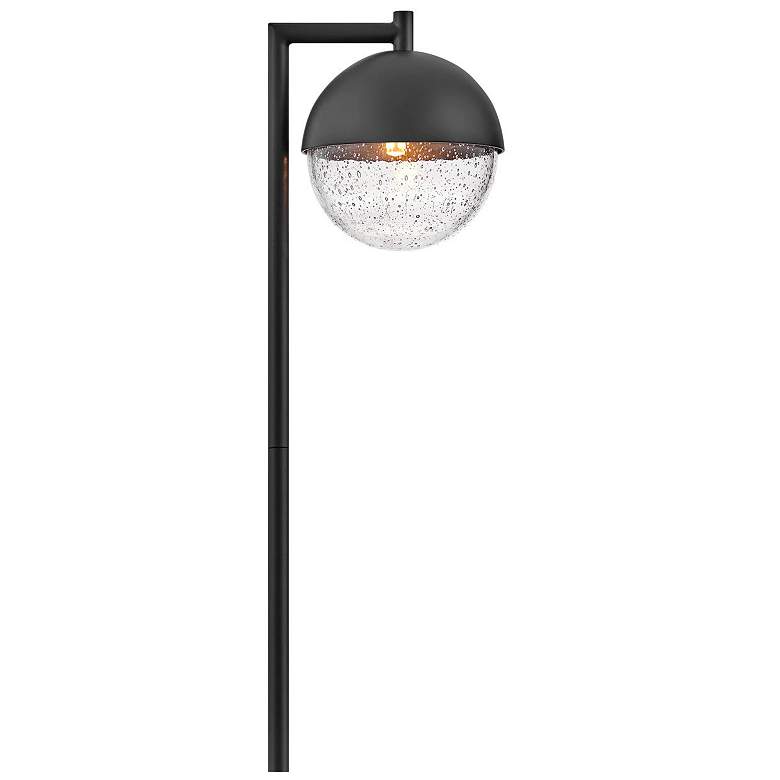 Image 1 Hinkley Landscape Revolve LED Path Light 7.25" Satin Black