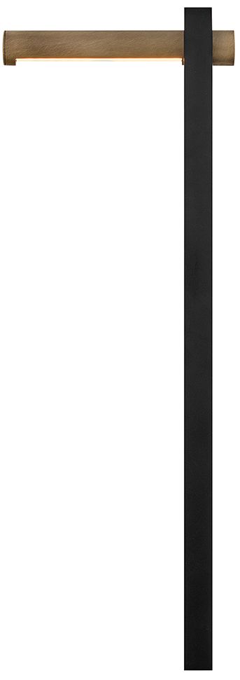 Image 3 Hinkley Landscape Scope 12V LED Path Light 22" Black more views