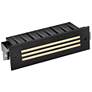1_HINKLEY LANDSCAPE SPARTA DASH 12V LED Large Louvered Brick Light Black