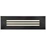 2_HINKLEY LANDSCAPE SPARTA DASH 12V LED Large Louvered Brick Light Black more views
