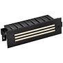 4_HINKLEY LANDSCAPE SPARTA DASH 12V LED Large Louvered Brick Light Black more views