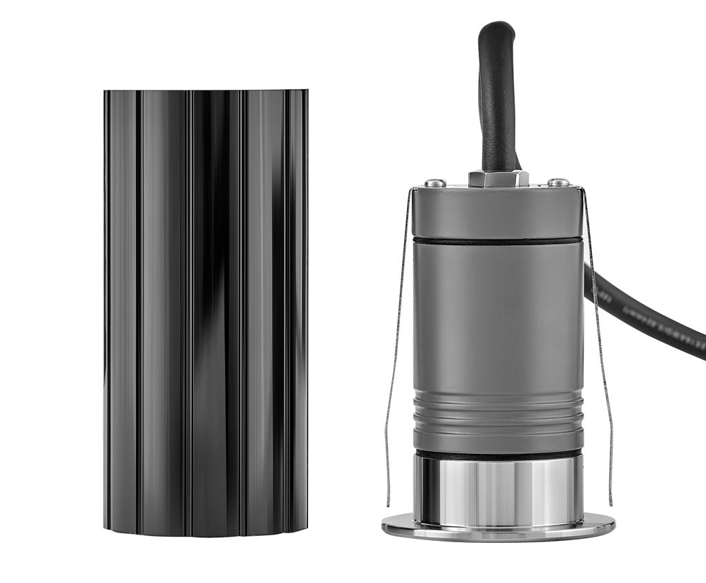 Image 4 Hinkley Landscape Sparta Dot Large LED Round Button 2.25" Stainless Steel more views