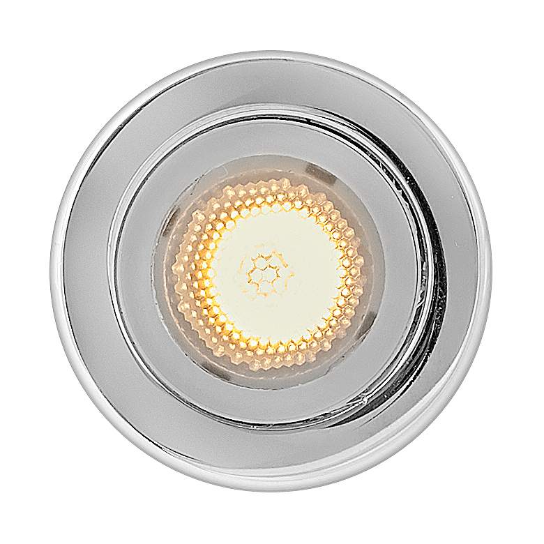 Image 7 Hinkley Landscape Sparta Dot Small LED Round Button 1.75" Stainless St more views