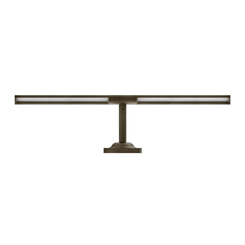 Image 3 Hinkley Landscape Terrace Small Sign Light 16.5" Museum Bronze more views