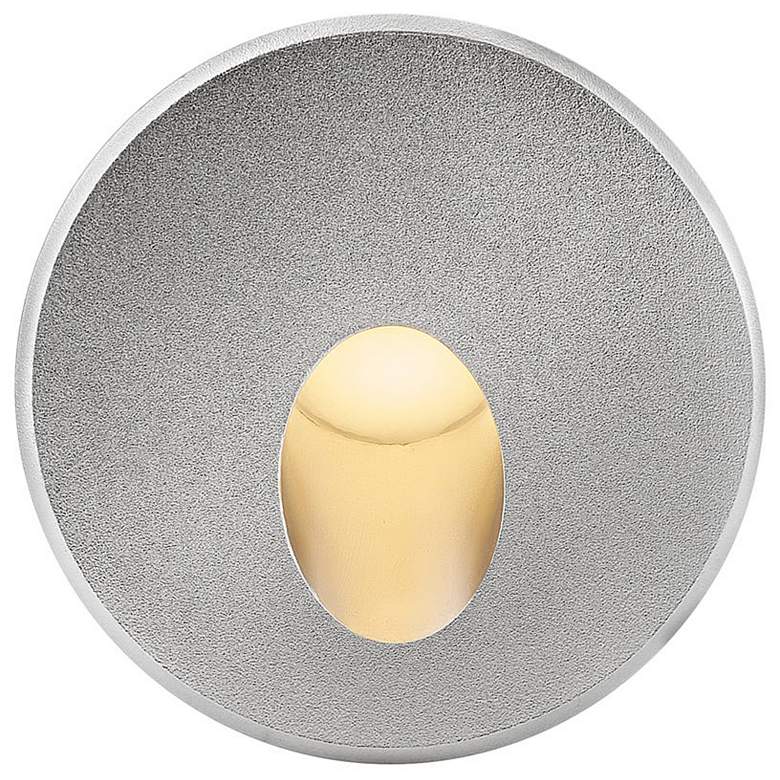 Image 1 Hinkley Landscape Tilt LED Round Wall Light 2.25" Stainless Steel