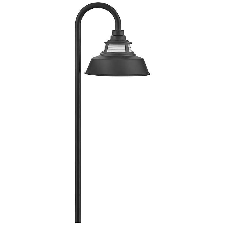Image 1 Hinkley Landscape Troyer LED Path Light 7.0" Black