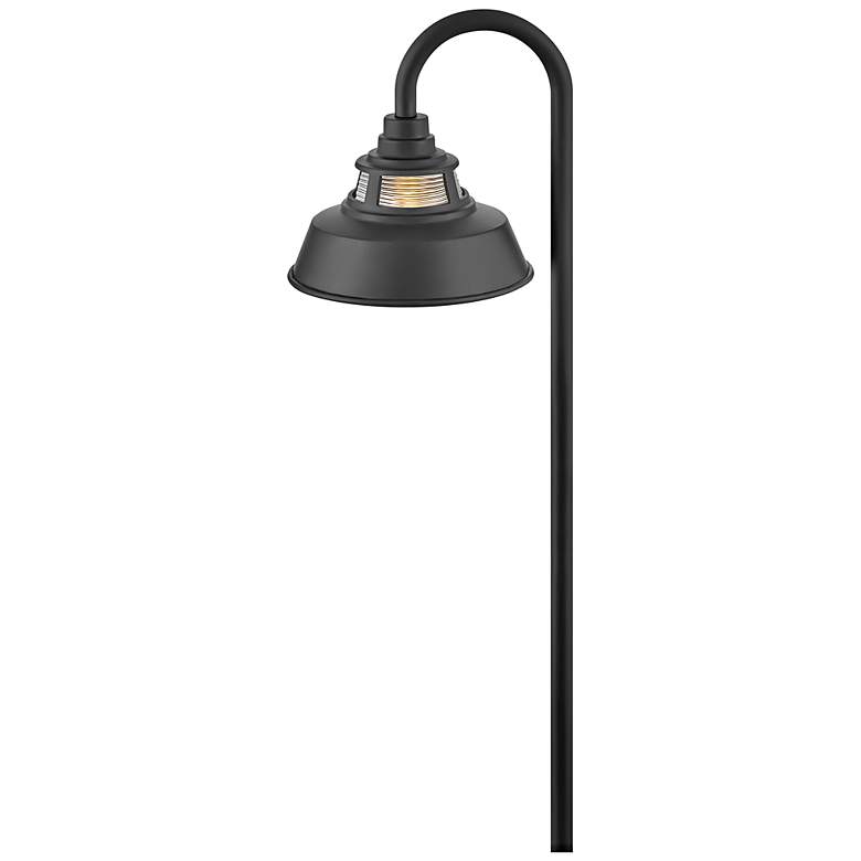 Image 3 Hinkley Landscape Troyer LED Path Light 7.0" Black more views