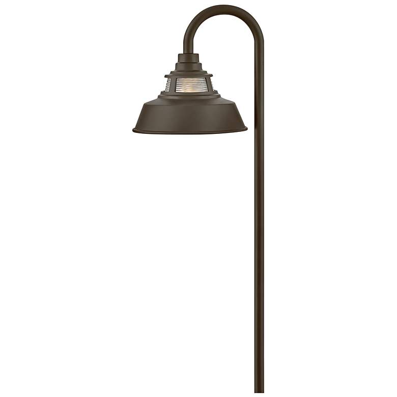 Image 2 Hinkley Landscape Troyer LED Path Light 7.0" Oil Rubbed Bronze more views