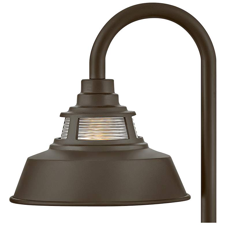 Image 3 Hinkley Landscape Troyer LED Path Light 7.0" Oil Rubbed Bronze more views