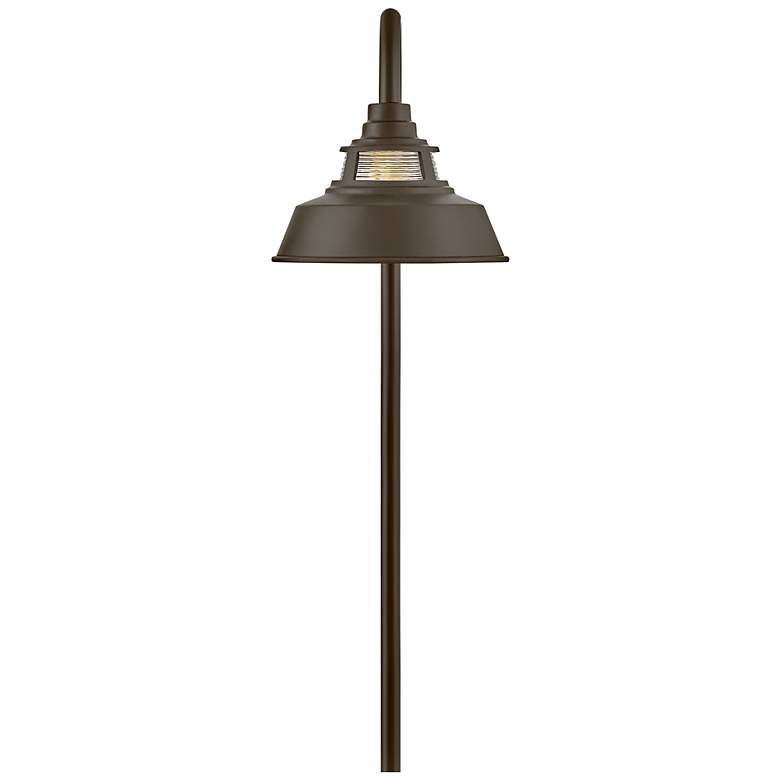 Image 4 Hinkley Landscape Troyer LED Path Light 7.0" Oil Rubbed Bronze more views