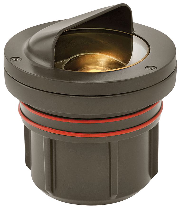 Hinkley Landscape Well Light Shielded MR16 Well Light 4.5" Bronze