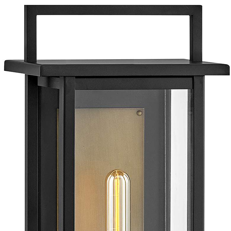 Image 2 Hinkley Langstone 18 1/4" High Black Outdoor Wall Light more views