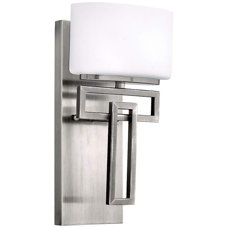 Image 2 Hinkley Lanza 12" High Antique Nickel Wall Sconce
