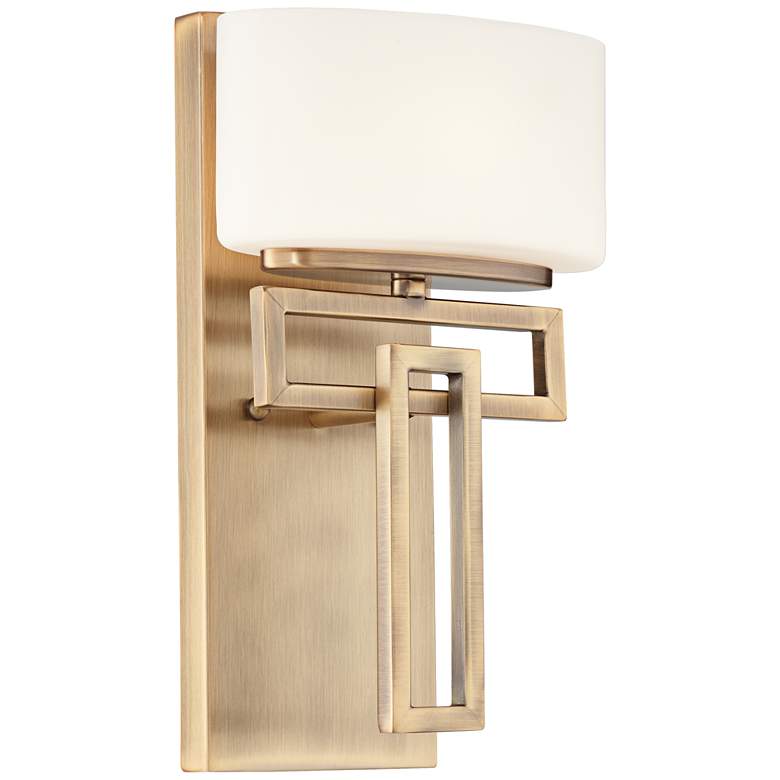 Image 2 Hinkley Lanza 12" High Modern Luxe Brushed Bronze Wall Sconce