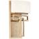 Hinkley Lanza 12" High Modern Luxe Brushed Bronze Wall Sconce