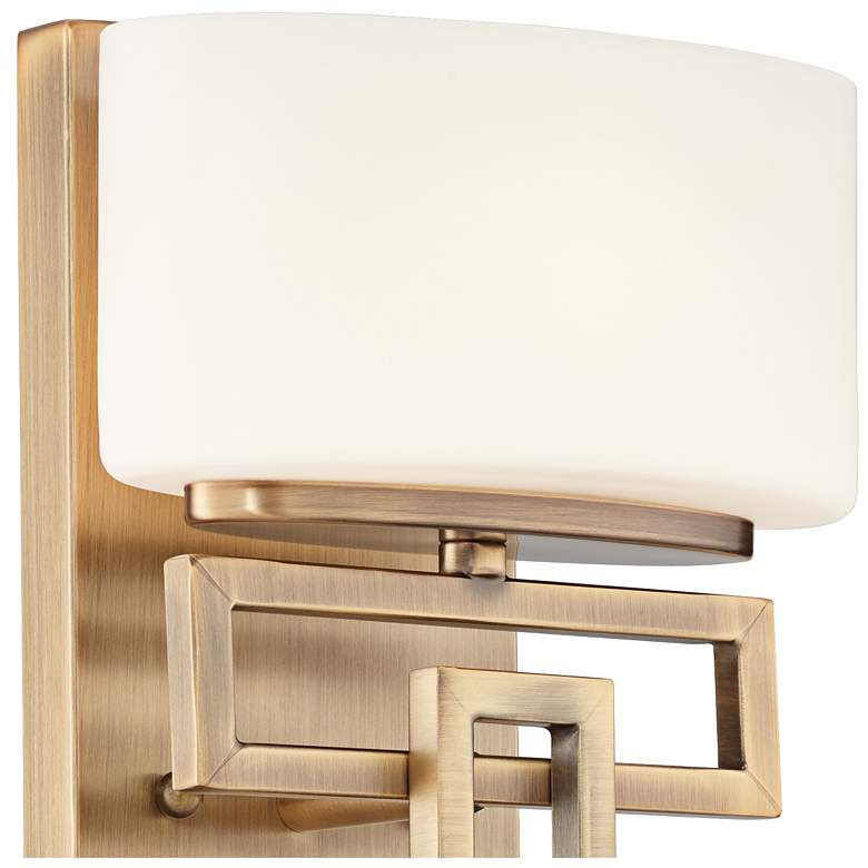 Image 3 Hinkley Lanza 12" High Modern Luxe Brushed Bronze Wall Sconce more views