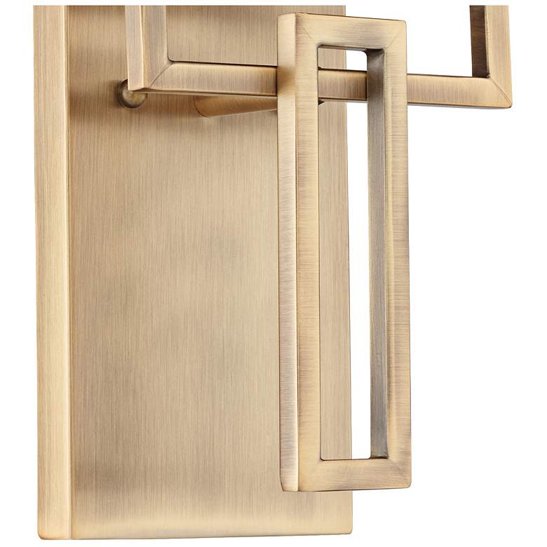 Image 4 Hinkley Lanza 12" High Modern Luxe Brushed Bronze Wall Sconce more views