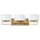 Hinkley Lanza 25" Wide Brushed Bronze 3-Light LED Bath Light