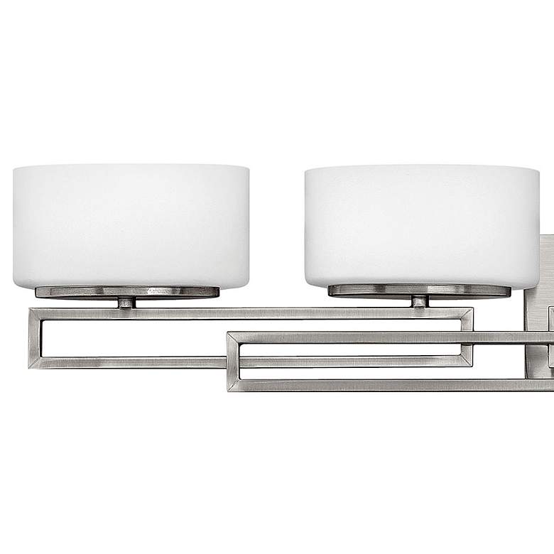 Image 7 Hinkley Lanza 43" Wide Antique Nickel 5-Light Bath Light more views