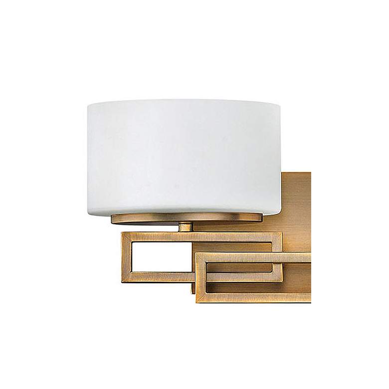 Image 2 Hinkley Lanza Bronze 16 1/2"W 2-Light Bathroom Wall Light more views