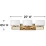 4_Hinkley Lanza Bronze 25" Wide Bathroom Wall Light more views