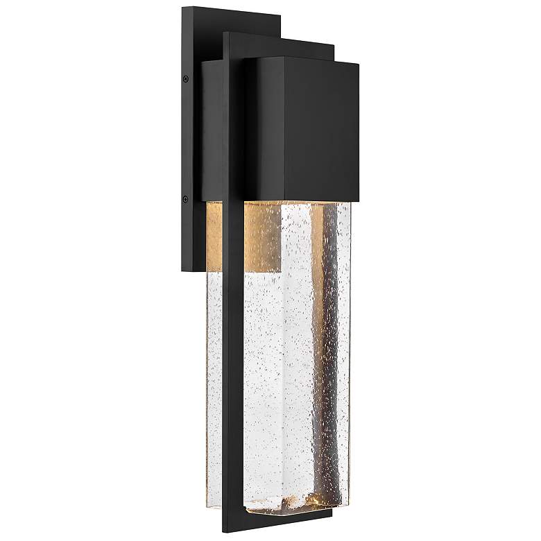 Image 1 Hinkley Lark Alex 25 1/2" High Black LED Outdoor Wall Light