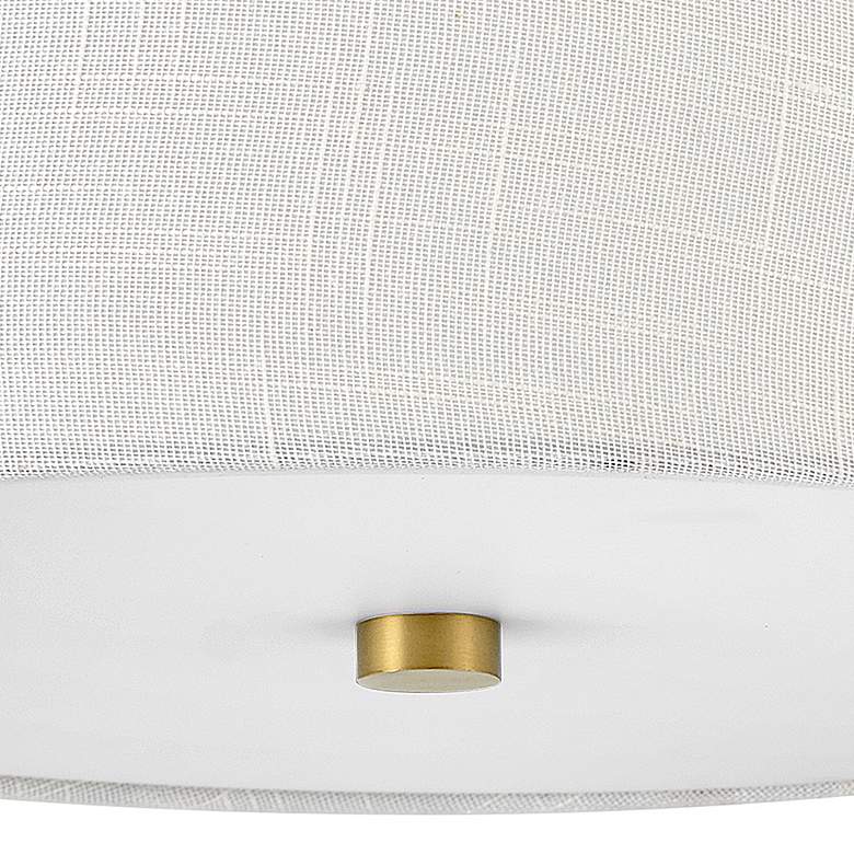 Image 5 Hinkley Lark Beale 14" Wide Lacquered Brass Ceiling Light more views