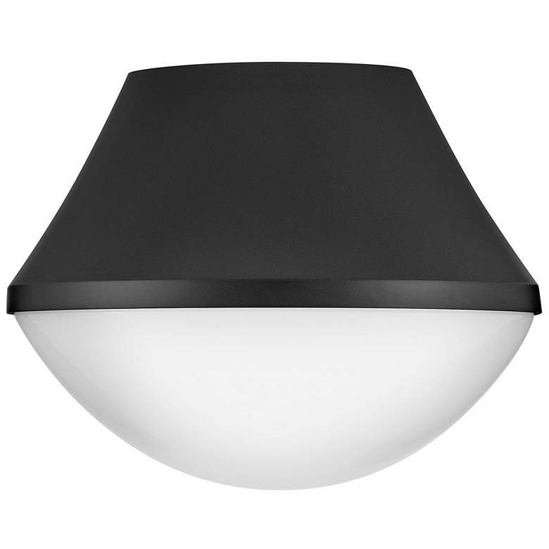 Image 1 Hinkley Lark Haddie 11" Wide Small Modern Black Finish Flush Mount