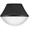 Hinkley Lark Haddie 11" Wide Small Modern Black Finish Flush Mount