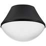 Thumbnail3 of Hinkley Lark Haddie 11" Wide Small Modern Black Finish Flush Mount more views