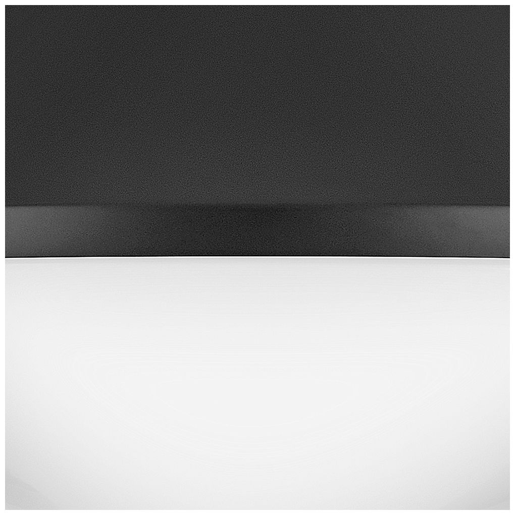 Hinkley Lark Haddie 11" Wide Small Modern Black Finish Flush Mount