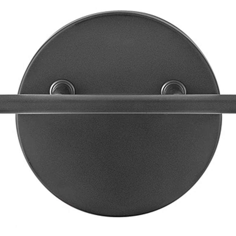 Image 4 Hinkley Lark-Julep 10" High Black Steel 2-Light Wall Light more views