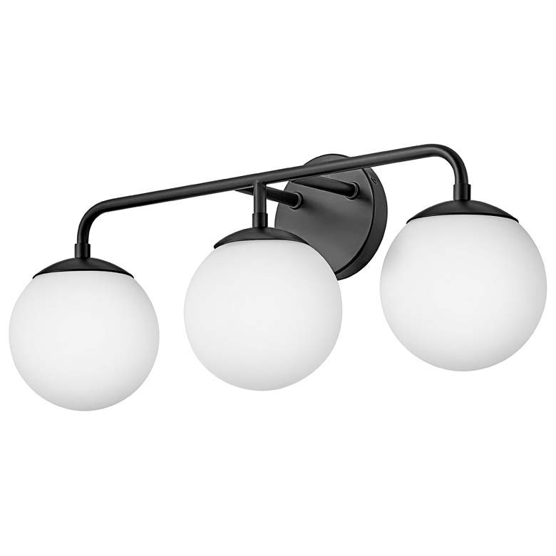 Image 5 Hinkley Lark-Julep 24" Wide Black 3-Light Vanity Bath Light more views