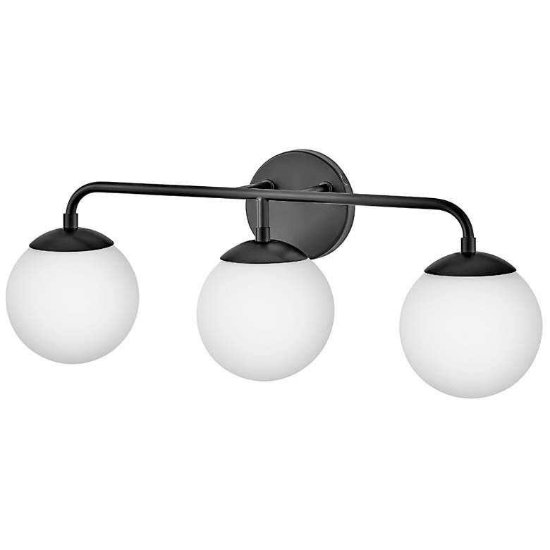 Image 7 Hinkley Lark-Julep 24" Wide Black 3-Light Vanity Bath Light more views