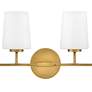 Thumbnail3 of Hinkley Lark-Kline 33" Wide Brass Four Light Modern Vanity Bath Light more views