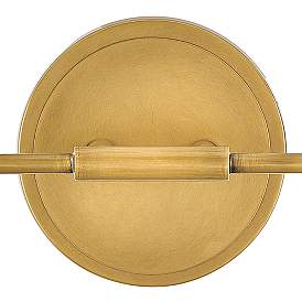 Image5 of Hinkley Lark-Kline 33" Wide Brass Four Light Modern Vanity Bath Light more views
