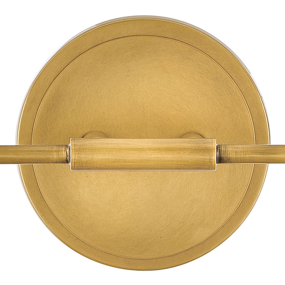 Hinkley Lark-Kline 33" Wide Brass Four Light Modern Vanity Bath Light Image 3