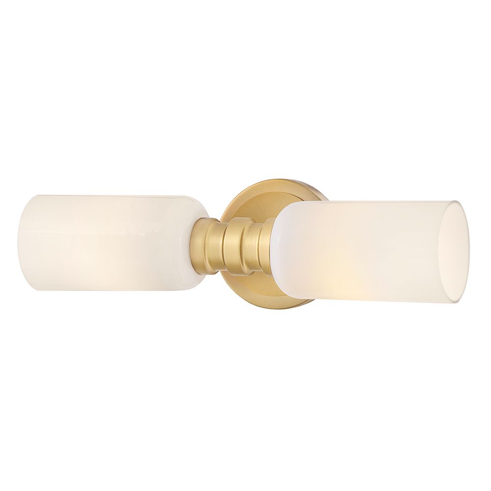 Thumbnail3 of Hinkley Lark Naomi 16"H Lacquered Brass 2-Light Wall Sconce more views